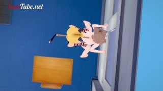 Yaoi 3D – Trap Femboy cat Fucks Other femboy at School