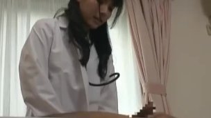 Super sexy Japanese nurses sucking